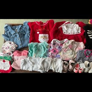 Baby girl 3-6 month lot